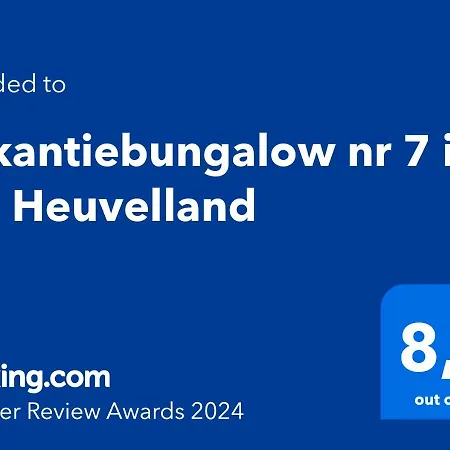 Nyaraló Vakantiebungalow Nr 7 In Het Heuvelland Simpelveld